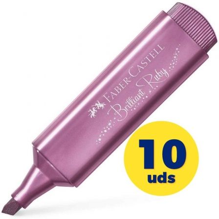 Faber Castell Textliner 46 Rubí Metálico (Set de 10)